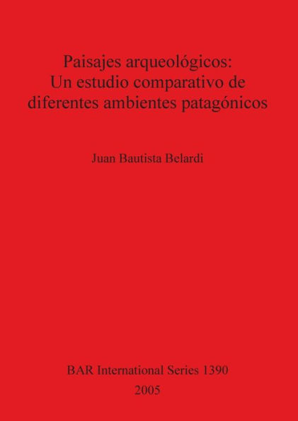 Paisajes arqueologicos: Un estudio comparativo de diferentes ambientes patagonicos