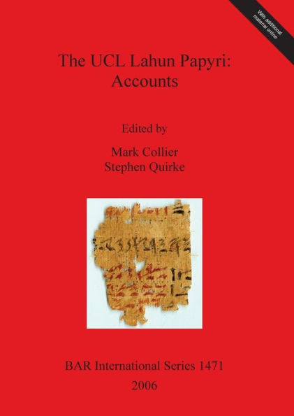 The UCL Lahun Papyri: Accounts