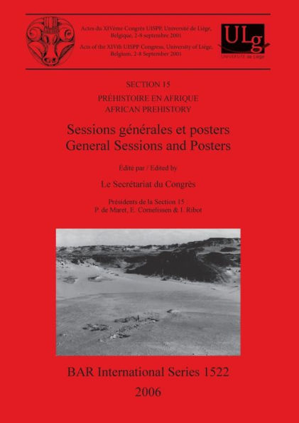 47998Prehistoire en Afrique / Africa Prehistory: Sessions generales et posters