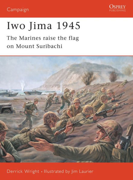 Iwo Jima 1945: the Marines raise flag on Mount Suribachi