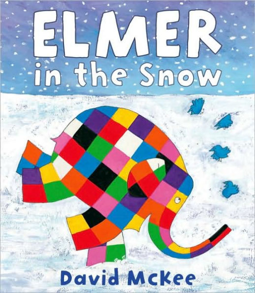 Elmer in the Snow