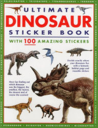 Title: Ultimate Dinosaur Sticker Book: With 100 Amazing Stickers, Author: Armadillo