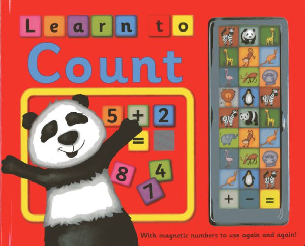 Learn To Count: With magnetic numbers to use again and again!