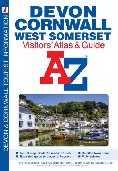 Devon, Cornwall & West Somerset A-Z Visitors' Atlas