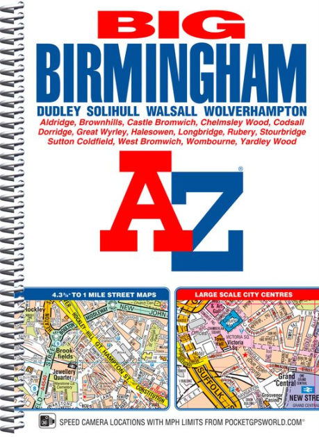 Big Birmingham A-Z Street Atlas by Geographers' A-Z Map Co Ltd, Other ...