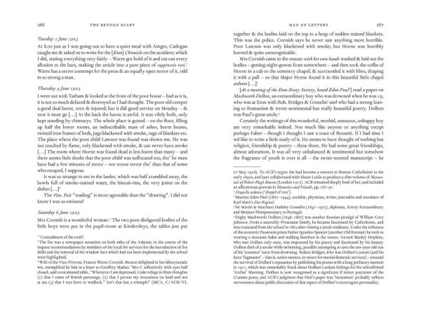 The Benson Diary: I: 1885-1906; II: 1907-1925