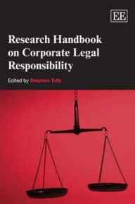 Title: Research Handbook on Corporate Legal Responsibility, Author: Stephen Tully