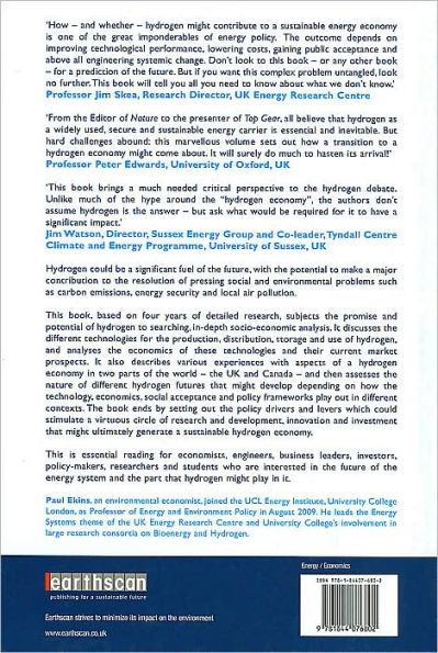 Hydrogen Energy: Economic and Social Challenges / Edition 1