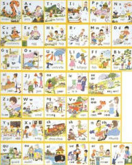 Title: Jolly Phonics Wall Frieze (Print Letters), Author: Sue Lloyd