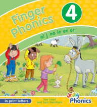 Title: Finger Phonics Book 4: In Print Letters (American English Edition), Author: Sara Wernham