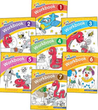 Title: Jolly Phonics Workbooks 1-7: In Print Letters (American English Edition), Author: Sue Lloyd