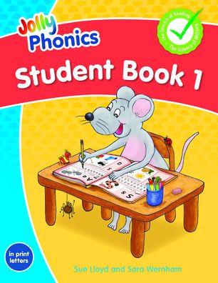 Jolly Phonics Student Book 1: In Print Letters (American English Edition)