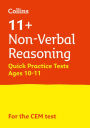 Letts 11+ Success - 11+ Non-Verbal Reasoning Quick Practice Tests: for the CEM tests: Age 10-11