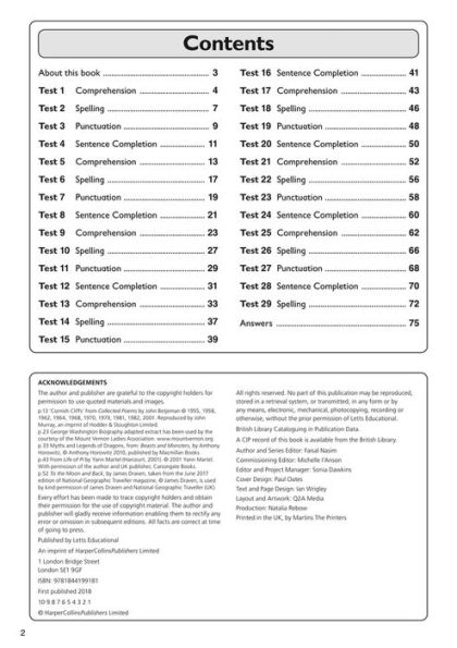 Collins 11+ English Quick Practice Tests Age 10-11: For the 2020 GL Assessment Tests