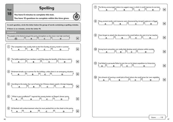 Collins 11+ English Quick Practice Tests Age 10-11: For the 2020 GL Assessment Tests