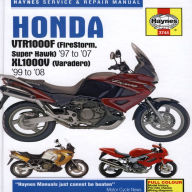 Title: Honda VTR1000F (Firestorm Super Hawk)'97 to '07 KL1000V (Varadero) '99 to'08, Author: Max Haynes