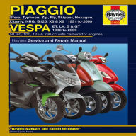 Title: Piaggio Vespa: Sfera, Typhoon, Zip, Fly, Skipper, Hexagon, Liberty, NRG, B125, X8 & X9 1991 to 2009 and Vespa ET, LX, S & GT 1996 to 2009, Author: Editors of Haynes Manuals