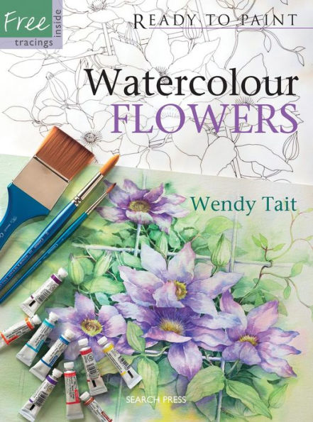 Ready to Paint Watercolour Flowers