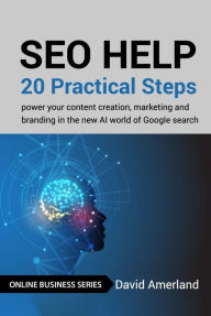 Title: SEO Help: 20 Practical Steps to Power your Content Creation, Marketing and Branding in the new AI world of Google Search, Author: David Amerland