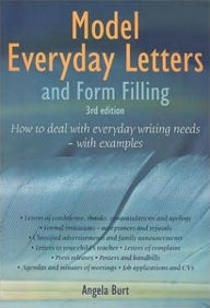 Title: Model Everyday Letter And Form Filling, Author: Angela Burt