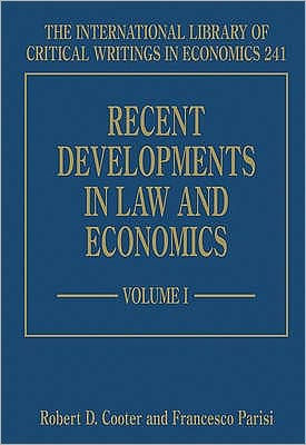 Recent Developments in Law and Economics