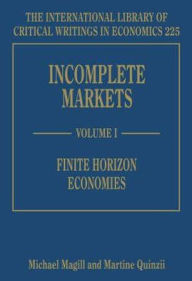 Title: Incomplete Markets, Author: Michael Magill