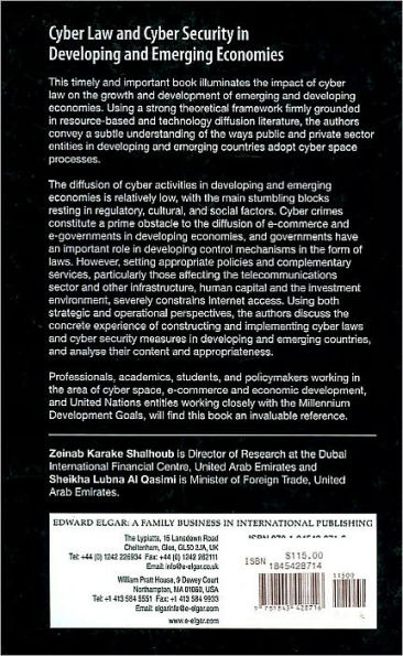 Cyber Law and Cyber Security in Developing and Emerging Economies