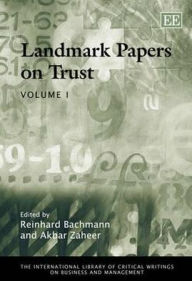 Title: Landmark Papers on Trust, Author: Reinhard Bachmann