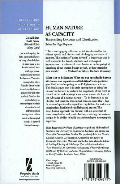 Human Nature as Capacity: Transcending Discourse and Classification / Edition 1