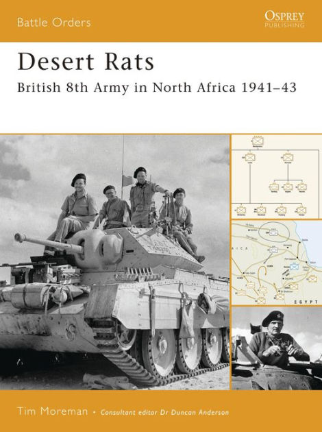 Desert Rats: British 8th Army in North Africa 1941-43 by Tim Moreman ...