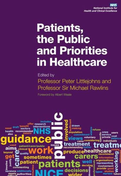 Patients, the Public and Priorities in Healthcare / Edition 1