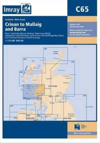 Imray Chart C65: Crinan to Mallaig and Barra