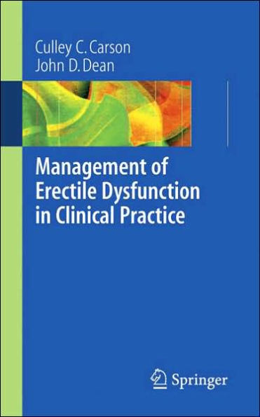 Management of Erectile Dysfunction in Clinical Practice / Edition 1