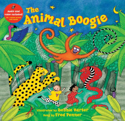 The Animal Boogie With Cd Audio By Debbie Harter Fred