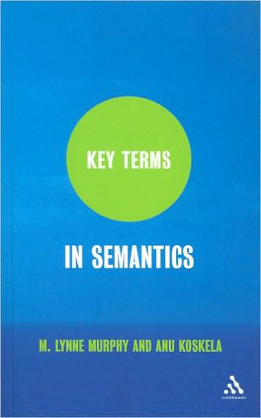 Key Terms Semantics
