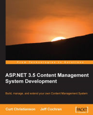 Title: ASP.NET 3.5 CMS Development, Author: Curt Christianson