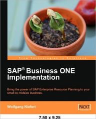 Title: SAP Business ONE Implementation, Author: Wolfgang Niefert