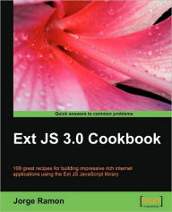 Title: Ext Js 3.0 Cookbook, Author: Jorge Ramon