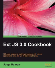 Title: Ext JS 3.0 Cookbook, Author: Jorge Ramon