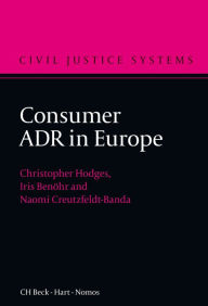 Title: Consumer ADR in Europe, Author: Christopher Hodges