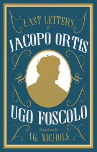 Free downloadable audio book The Last Letters of Jacopo Ortis