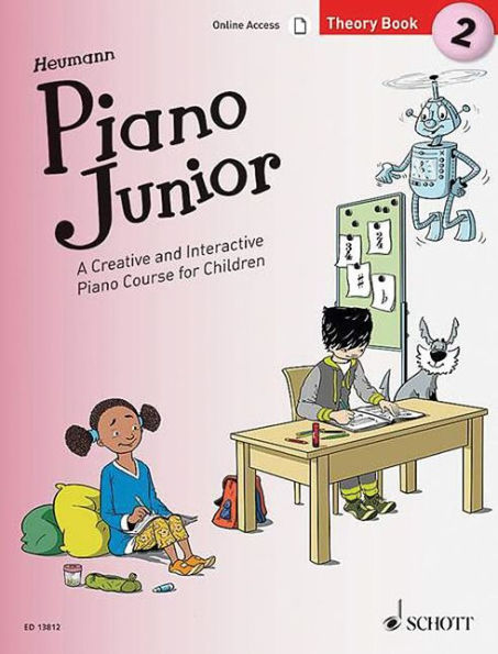 Piano Junior: Theory Book 2: A Creative and Interactive Piano Course for Children