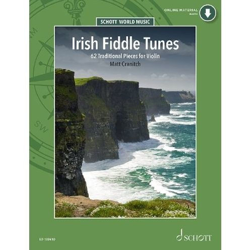 Irish Fiddle Tunes: 62 Traditional Pieces for Violin Book/Online Audio