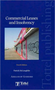 Title: Commercial Leases and Insolvency, Author: Patrick McLoughlin