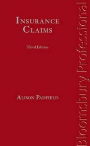 Title: Insurance Claims, Author: Alison Padfield