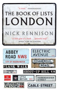 Title: The Book Of Lists London, Author: Nick Rennison