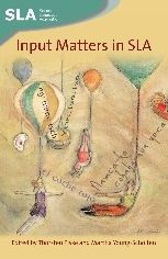 Title: Input Matters in SLA, Author: Thorsten Piske