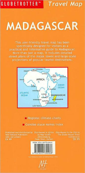 Madagascar Travel Map (Globetrotter Travel Map Series)