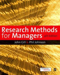 Title: Research Methods for Managers / Edition 4, Author: John Gill