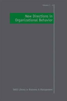 New Directions in Organizational Behavior / Edition 1